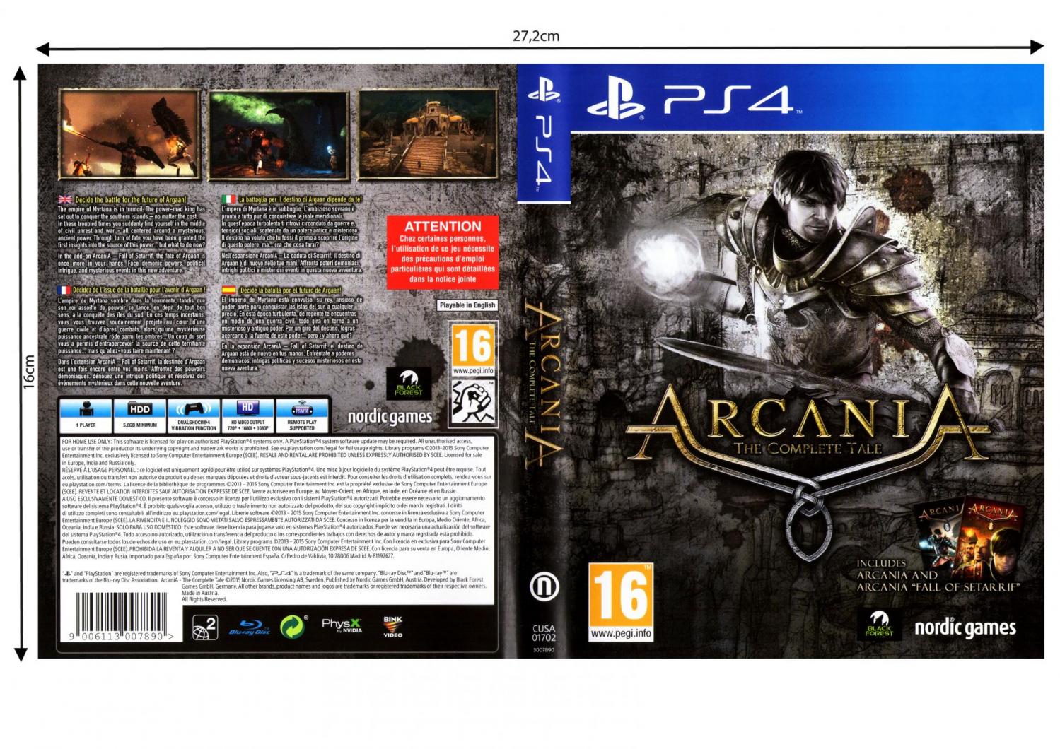 Arcania the complete tale