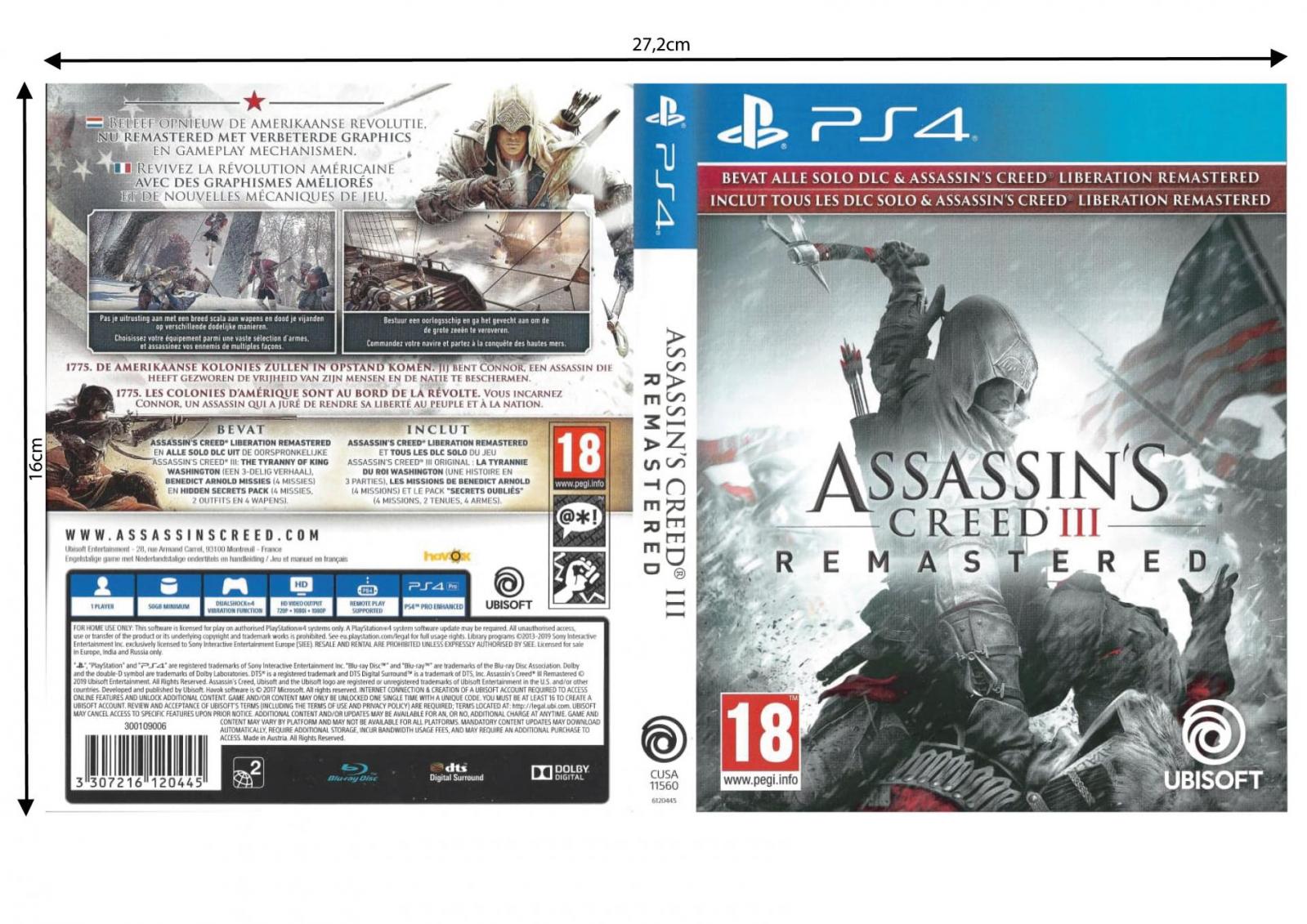 Assassin s creed iii remastered