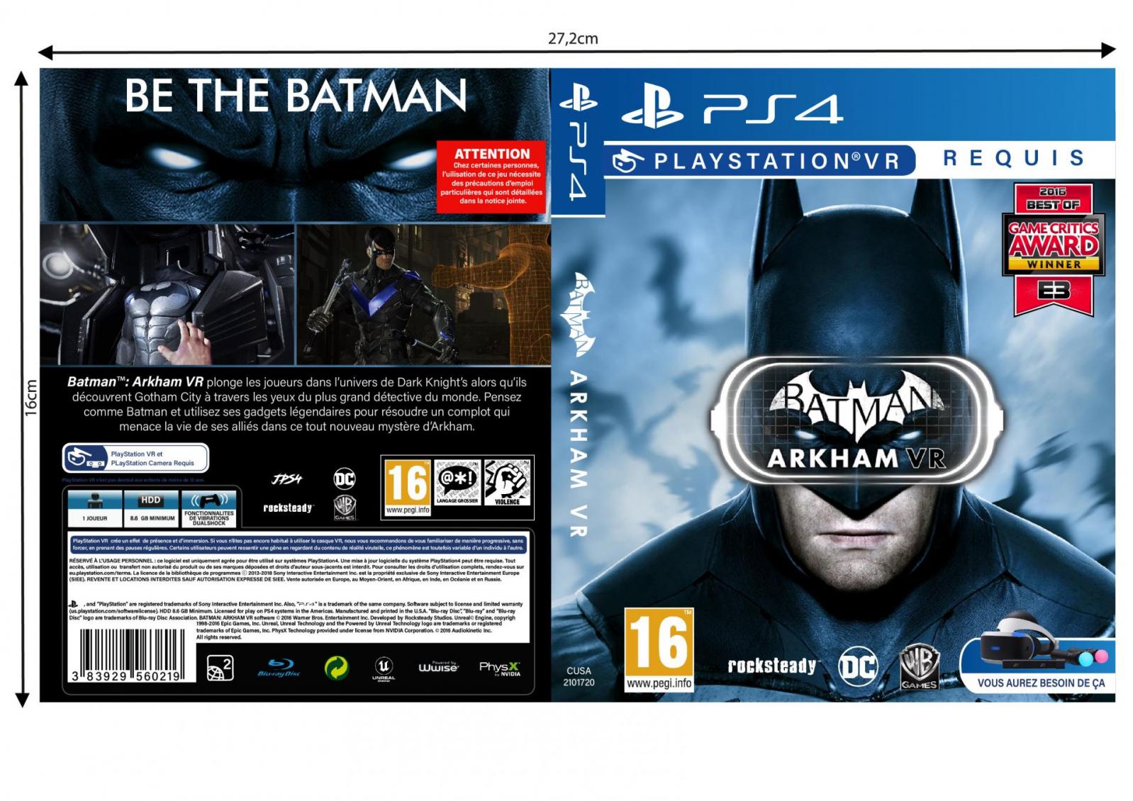 Batman arkham vr fr 1