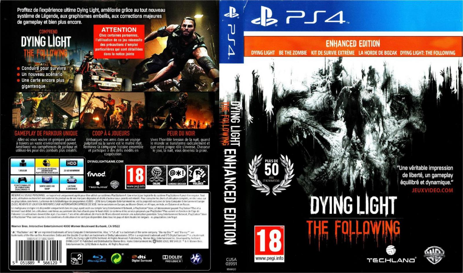 Dying light the following