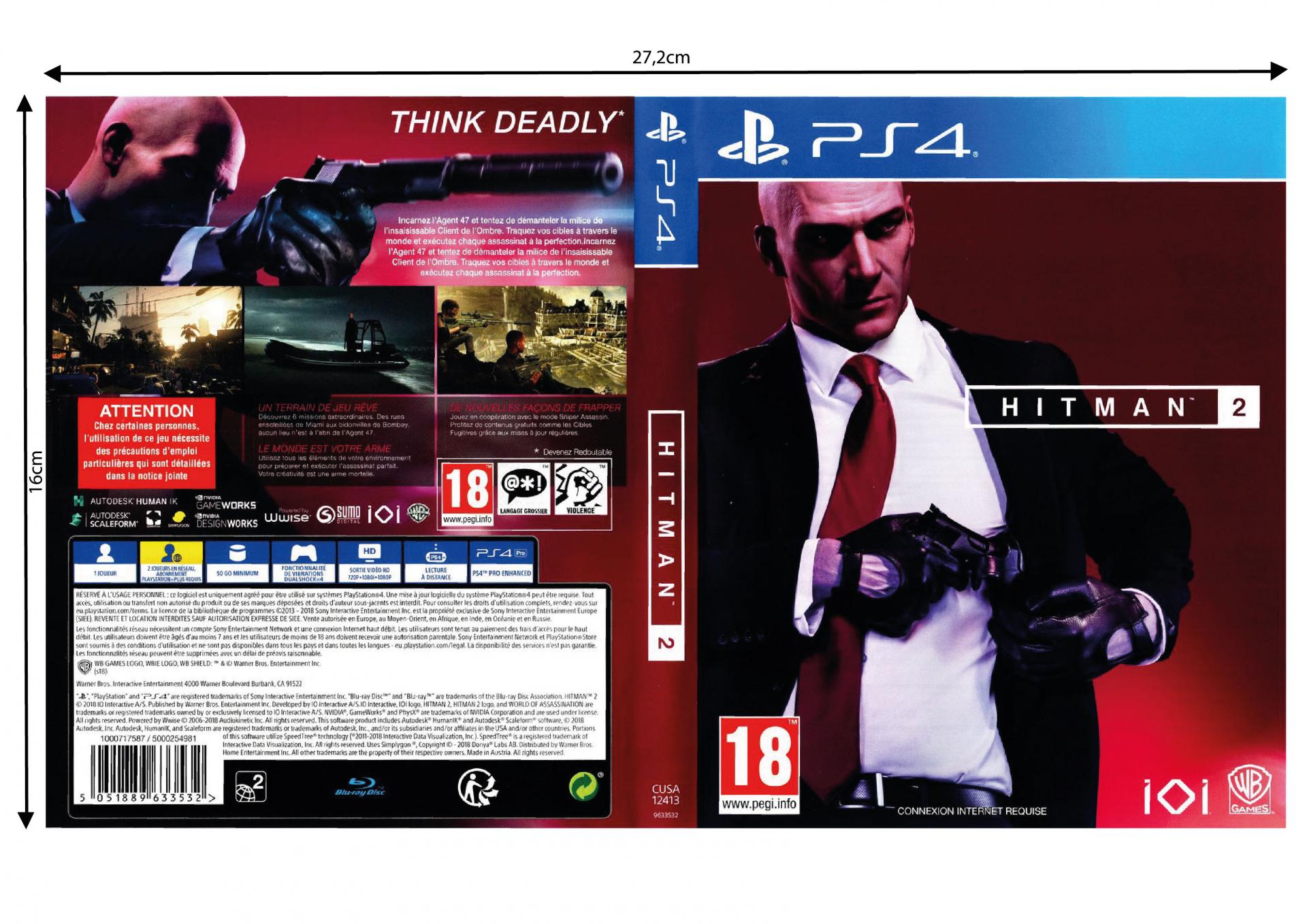 hitman 2 pc cover