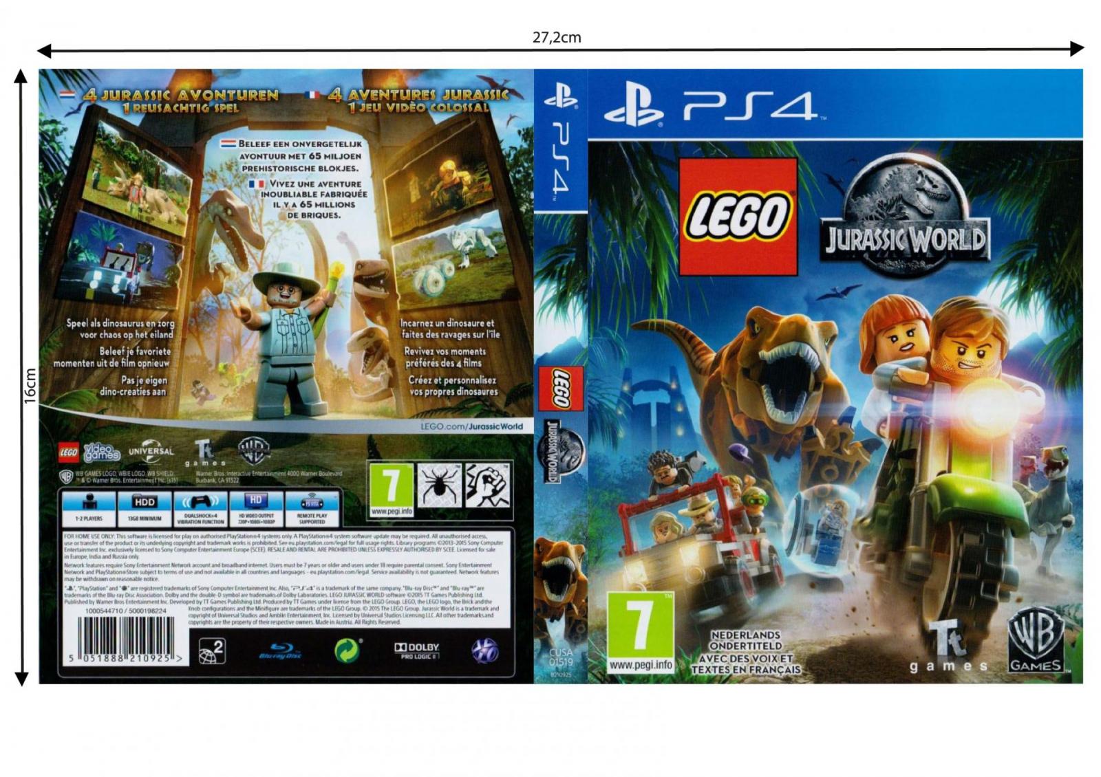 Lego jurassic world