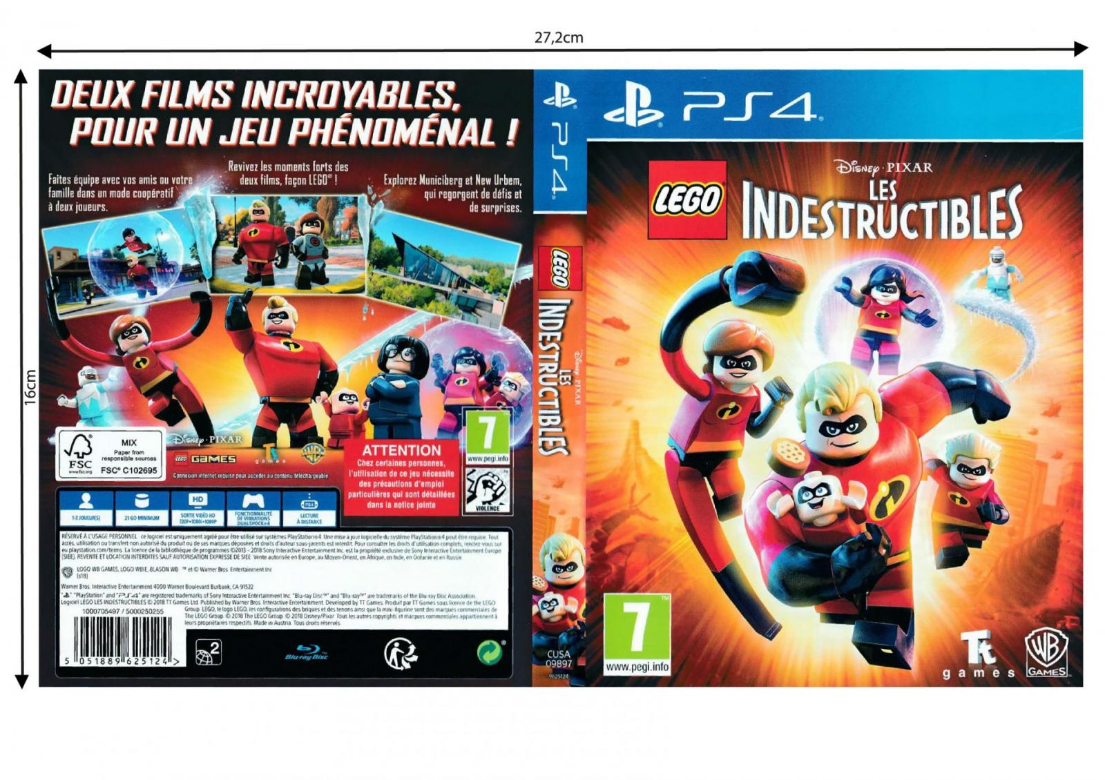 Lego les indestructibles