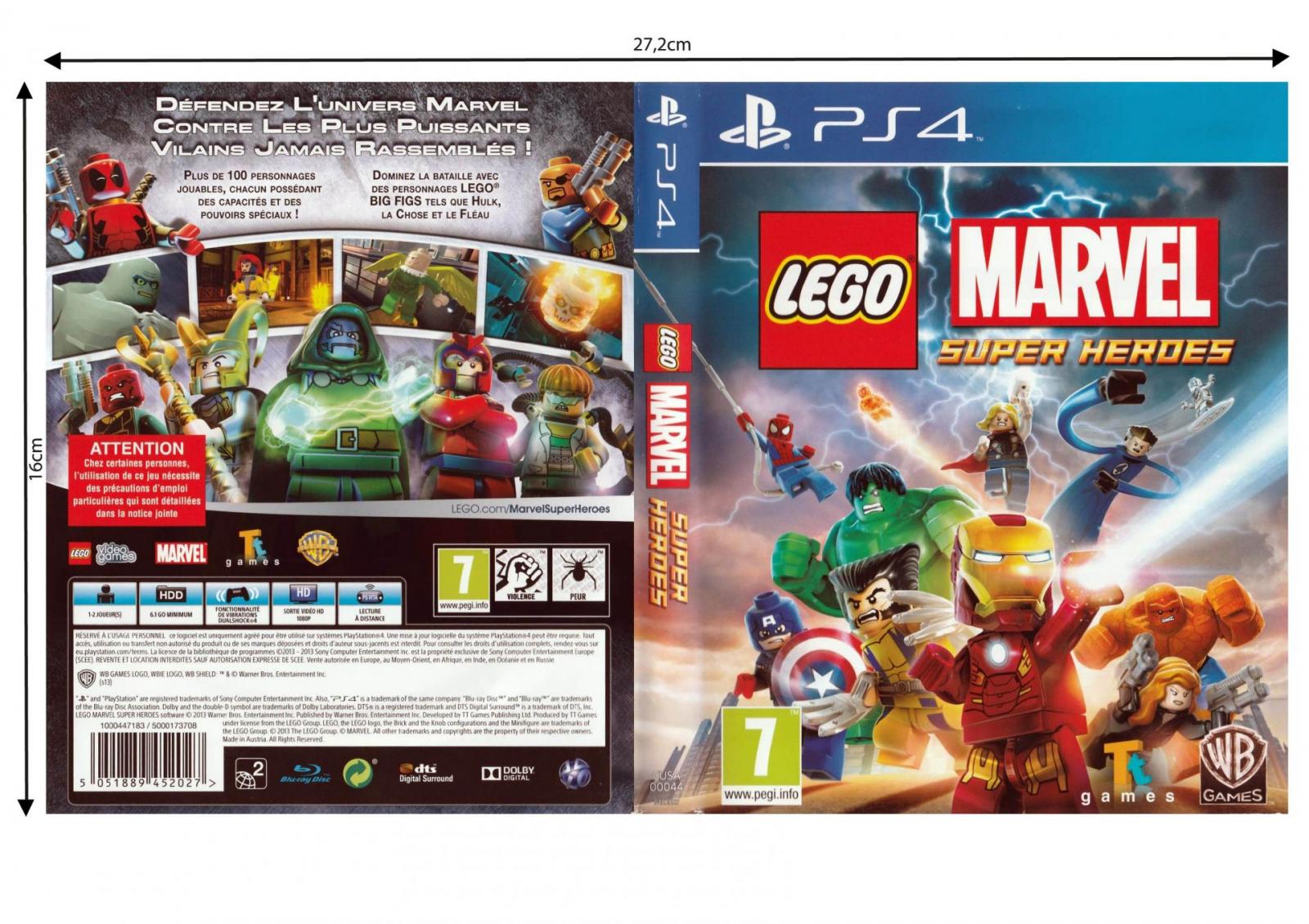 Lego marvel super heroes