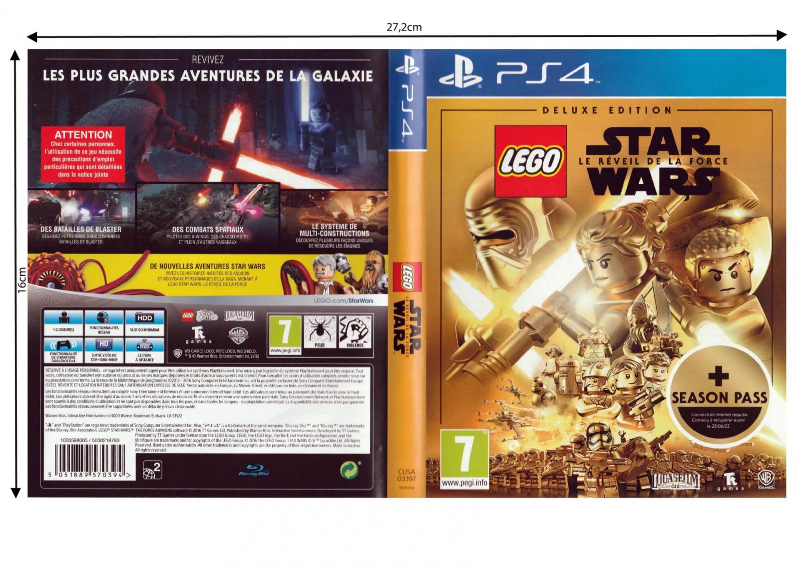 Lego star wars le reveil de la force