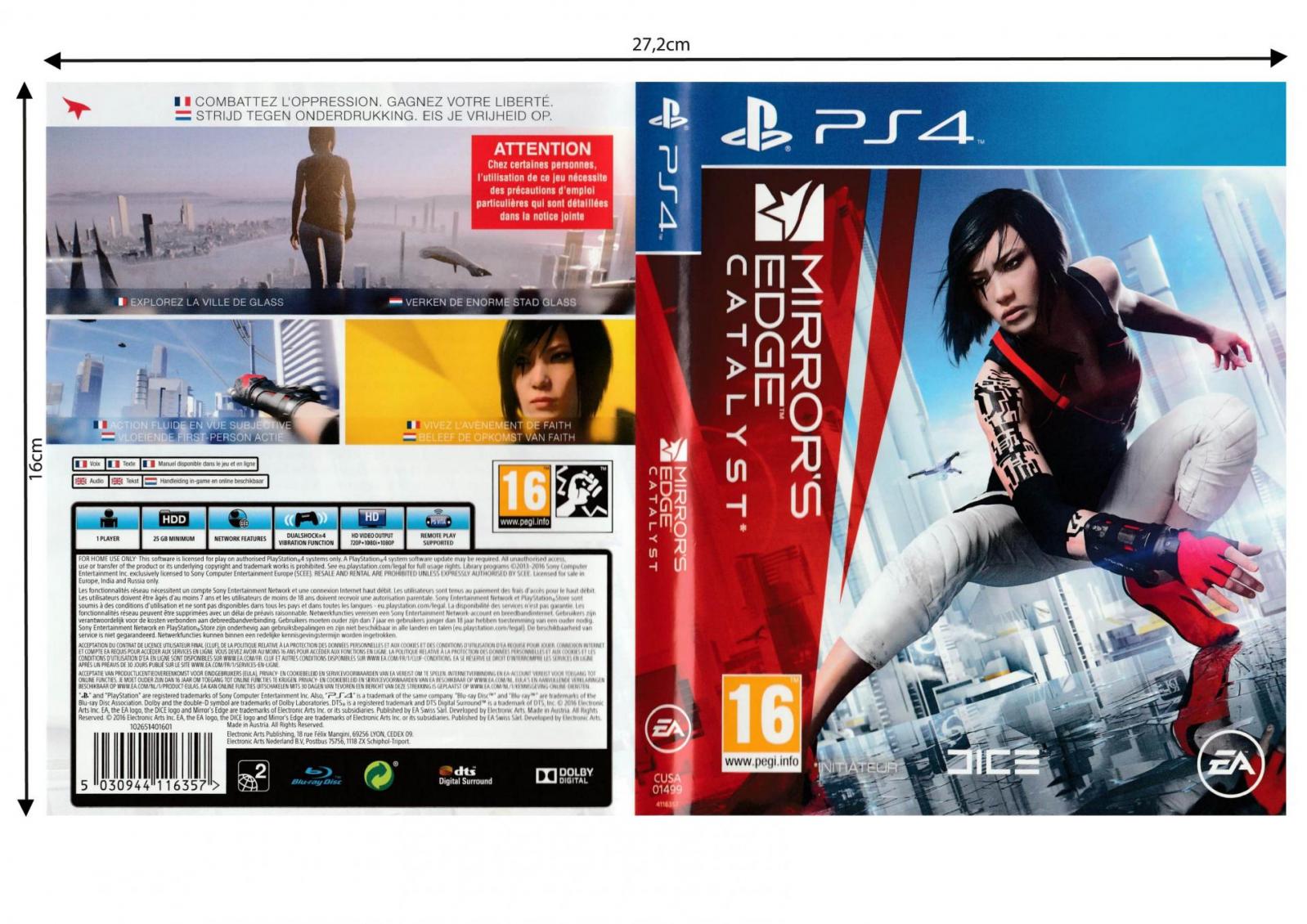 Mirrors edge catalyst