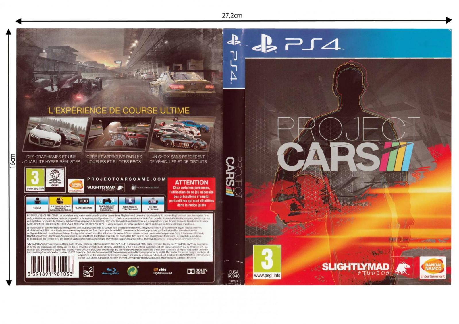 Project cars