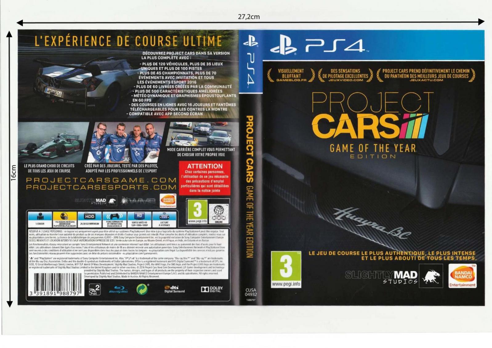 Project cars 4 game of the year
