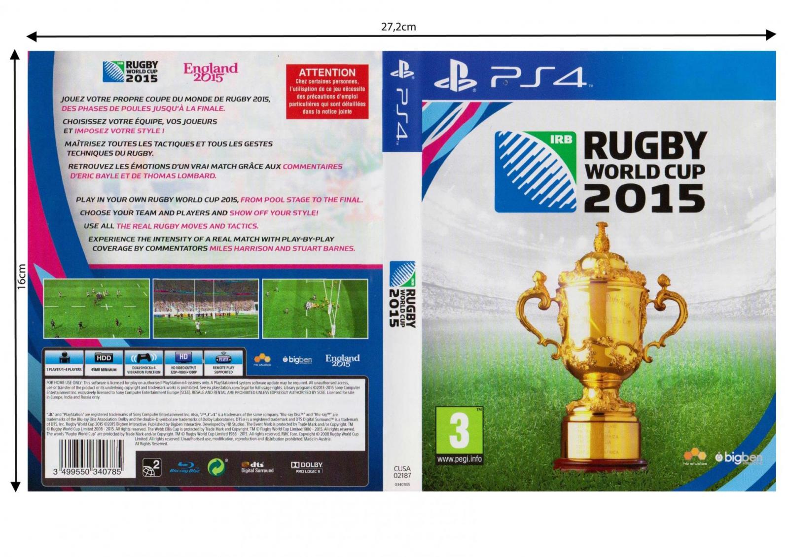 Rugby world cup 2015