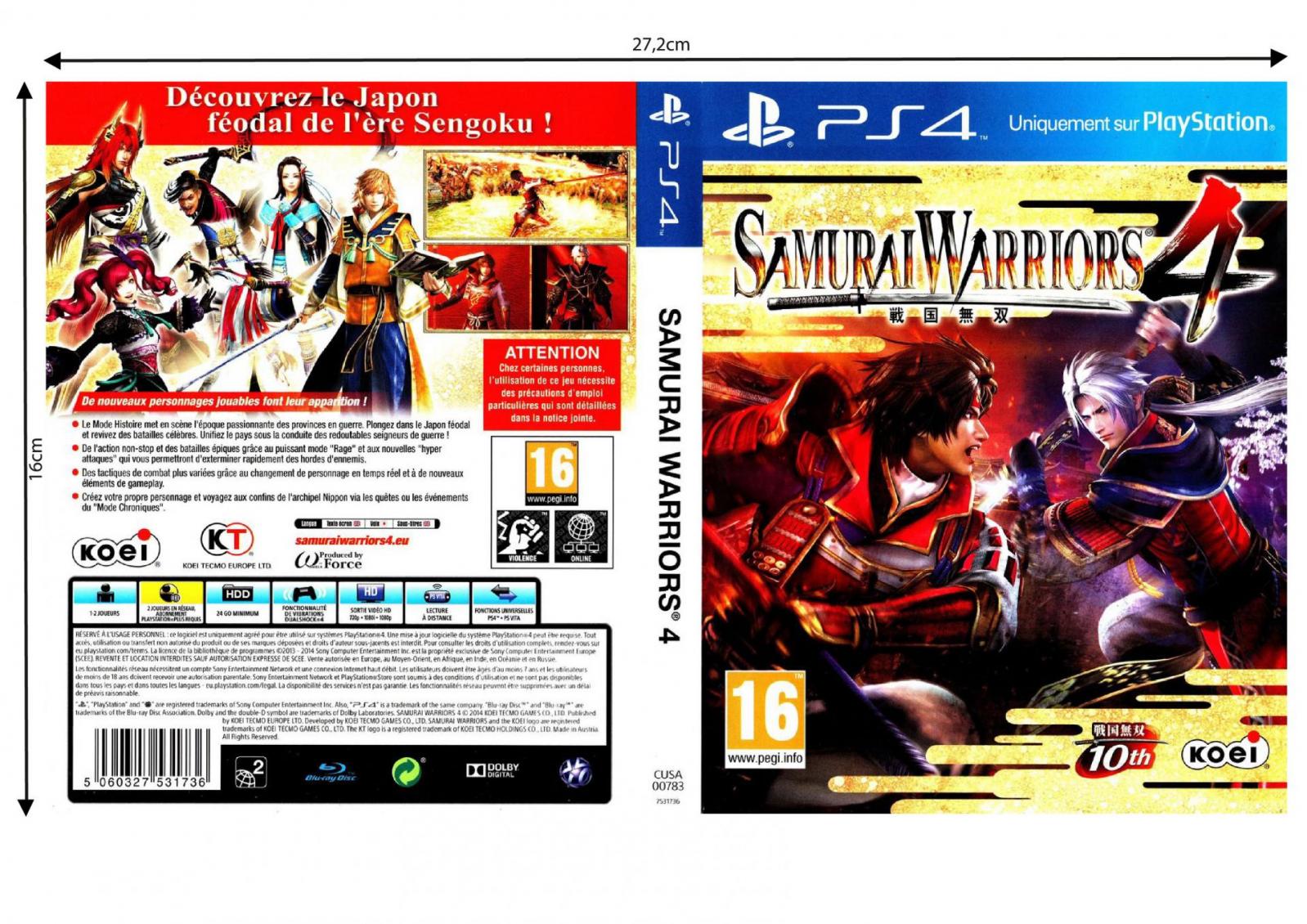 Samurai warriors 4