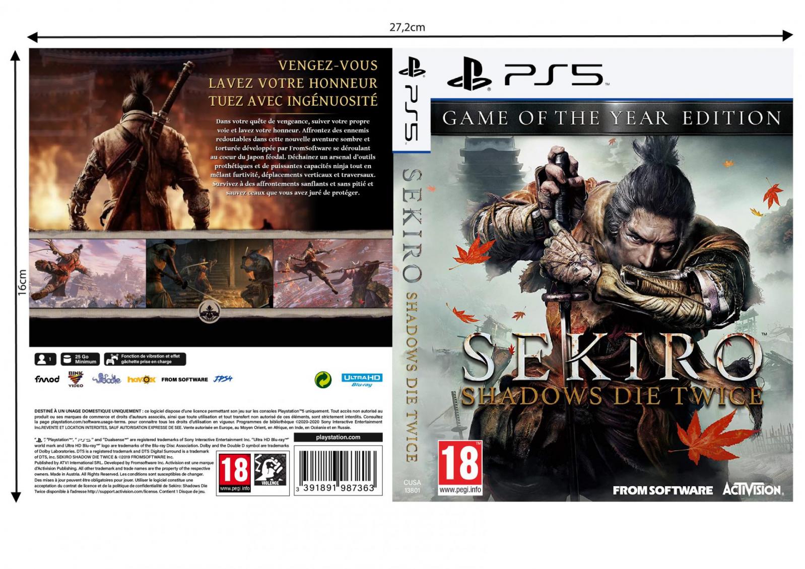 Sekiro JP GOTY PS5