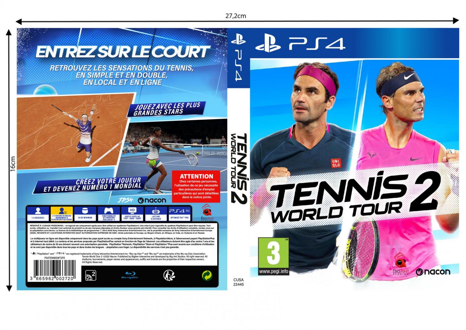 Tennis world tour 2 1