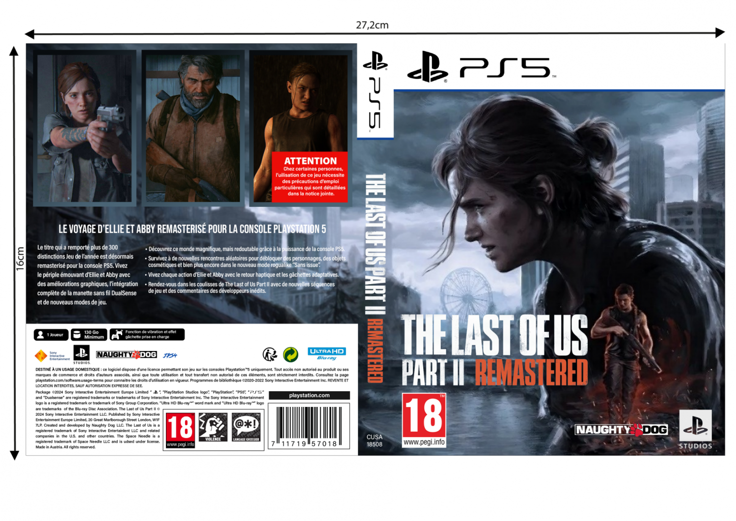 The last of us part 2 remastered ps5